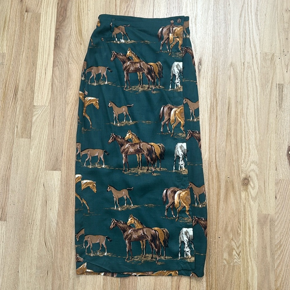 Vintage Horse Skirt